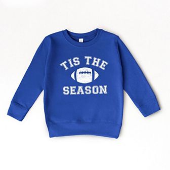 Tis The Season Football Toddler Graphic Sweatshirt