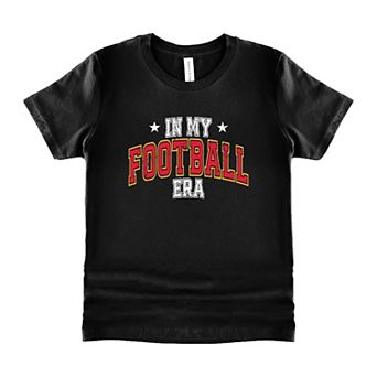 In My Football Era - Red Toddler Short Sleeve Graphic Tee