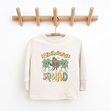 Shenanigans Squad Toddler Long Sleeve Graphic Tee