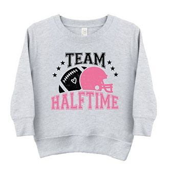 Team Halftime Distressed Toddler Graphic Sweatshirt
