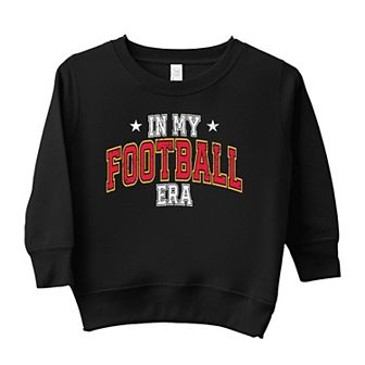 In My Football Era - Red Toddler Graphic Sweatshirt