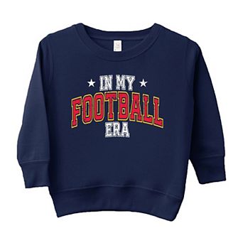 In My Football Era - Red Toddler Graphic Sweatshirt