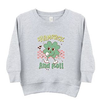 Shamrock And Roll Youth Ultra-Soft Graphic Sweatshirt