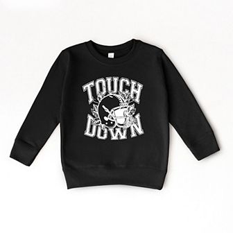 Touchdown Helmet Toddler Graphic Sweatshirt