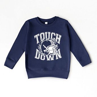 Touchdown Helmet Toddler Graphic Sweatshirt