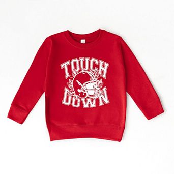 Touchdown Helmet Toddler Graphic Sweatshirt