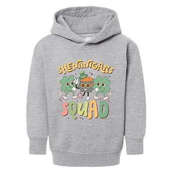 Shenanigans Squad Toddler Graphic Hoodie