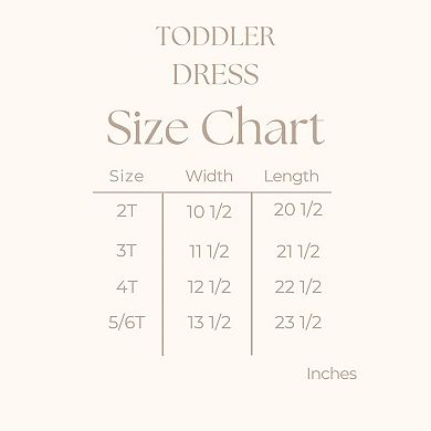 Sweet Heart With Heart Raised Print Toddler Girl Dress