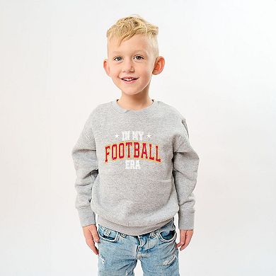 In My Football Era - Red Toddler Graphic Sweatshirt
