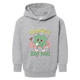 Shamrock And Roll Toddler Graphic Hoodie