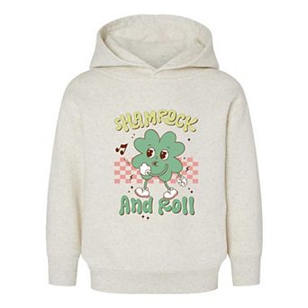 Shamrock And Roll Toddler Graphic Hoodie