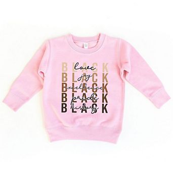 The Juniper Shop Watercolor Flag Coquette Toddler Short Sleeve Tee