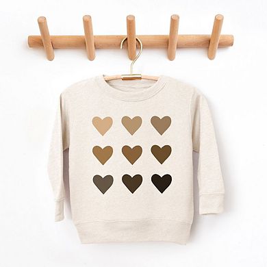 The Juniper Shop Watercolor Flag Coquette Youth Sweatshirt