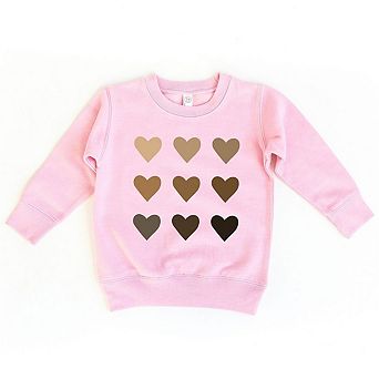 The Juniper Shop Watercolor Flag Coquette Youth Sweatshirt