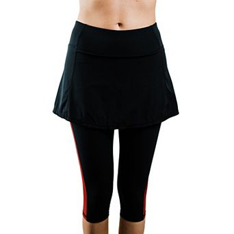 Women's Short Sport Skirt With Attached 17" Leggings