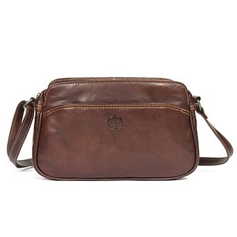Polaris Leather Crossbody Bag
