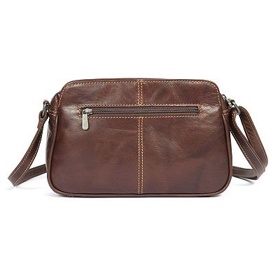 Polaris Leather Crossbody Bag