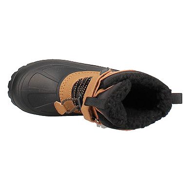 Totes Boys Noah Winter Boots Lace-Up Insulated Snow Boots