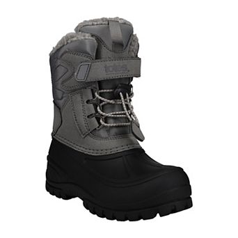 Totes Boys Noah Winter Boots Lace-Up Insulated Snow Boots