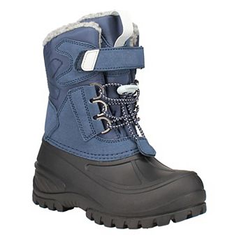 Totes Boys Noah Winter Boots Lace-Up Insulated Snow Boots