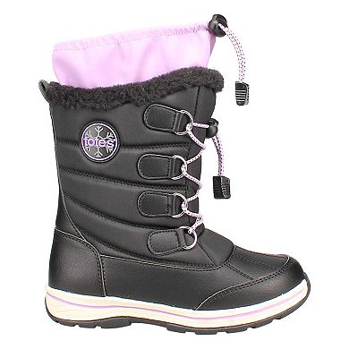totes Alpine Mackenzie Kids Waterproof Ankle Boots