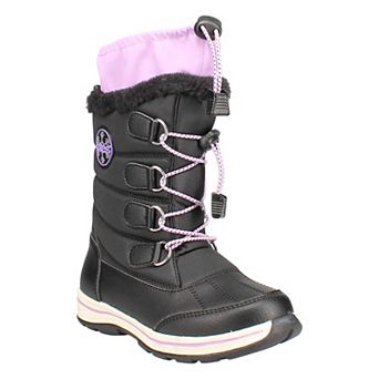 totes Alpine Mackenzie Kids Waterproof Ankle Boots