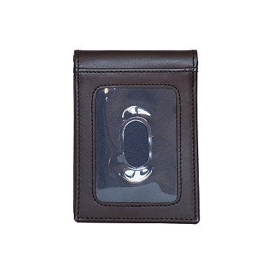 Men's Nautica Pop Color Leather RFID-Blocking Front Pocket Wallet