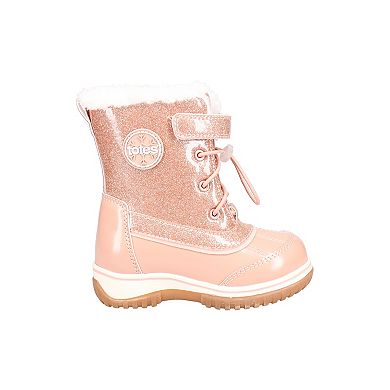 Totes Toddler Girls Quackquack Winter Boots