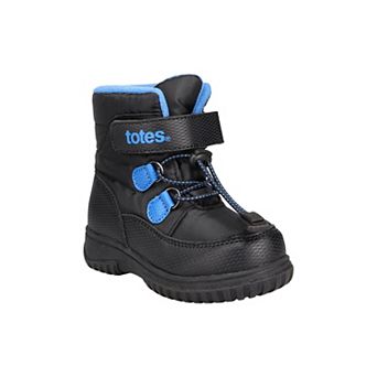 totes Toddler Boy Winter Boot Lace-Up Insulated Waterproof Boots