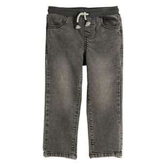 Baby & Toddler Boy Jumping Beans® Pull-On Straight Fit Denim Jeans