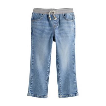 Baby & Toddler Boy Jumping Beans® Pull-On Straight Fit Denim Jeans