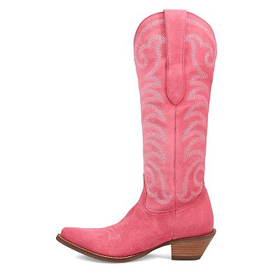 Dingo Movin' On Women's Suede Knee-High Western Boots