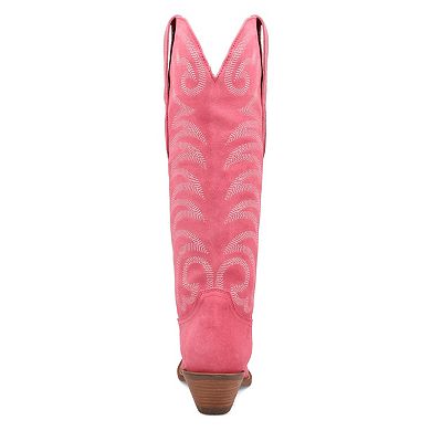 Dingo Movin' On Women's Suede Knee-High Western Boots