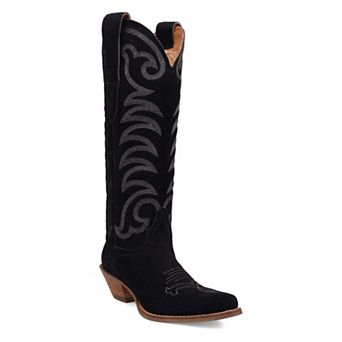 Dingo Movin' On Women's Suede Knee-High Western Boots