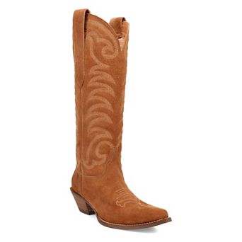 Dingo Movin' On Women's Suede Knee-High Western Boots