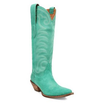 Dingo Movin' On Women's Suede Knee-High Western Boots