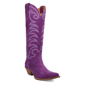 Dingo Movin' On Women's Suede Knee-High Western Boots
