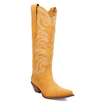 Dingo Movin' On Women's Suede Knee-High Western Boots