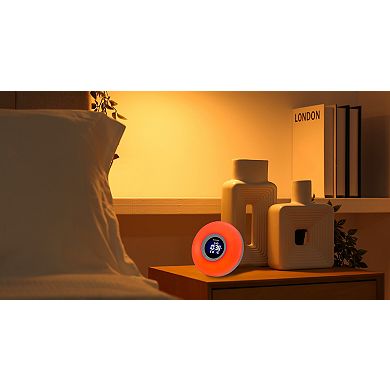 Bulova Multi-Wake LED Tabletop Alarm Clock