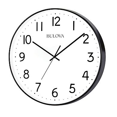 Bulova C4832 Office Mate 16" Wall Clock