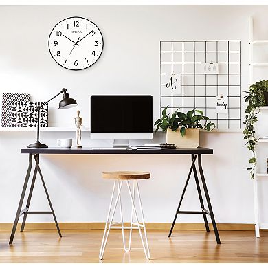 Bulova C4832 Office Mate 16" Wall Clock