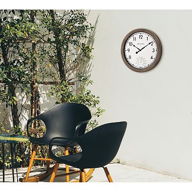 Bulova C4879 Patio Time 11" Indoor/ Outdoor Wall Clock