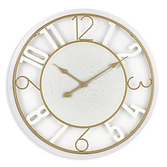 Sorbus 24" Modern Wall Clock - Sleek Design, Analog Display