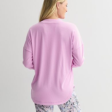 Women's Tek Gear® Rib V-Neck Tunic Top