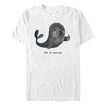 Big & Tall Seal Of Approval Graphic Tee