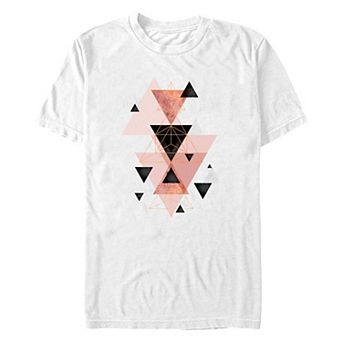 Big & Tall Geometric Shapes Graphic Tee