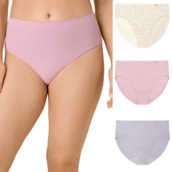 Bali® Lux Cotton Essentials 3 pk Brief Underwear DFLEB3