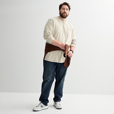 Big & Tall Sonoma Goods For Life® Long Sleeve Heavyweight Tee