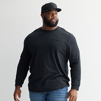 Big & Tall Sonoma Goods For Life® Long Sleeve Heavyweight Tee