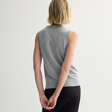 Women's Nine West Crewneck Sweater Shell